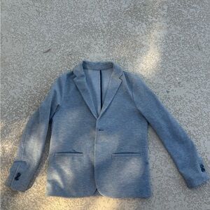 Zara Charcoal and Light Gray Jacket